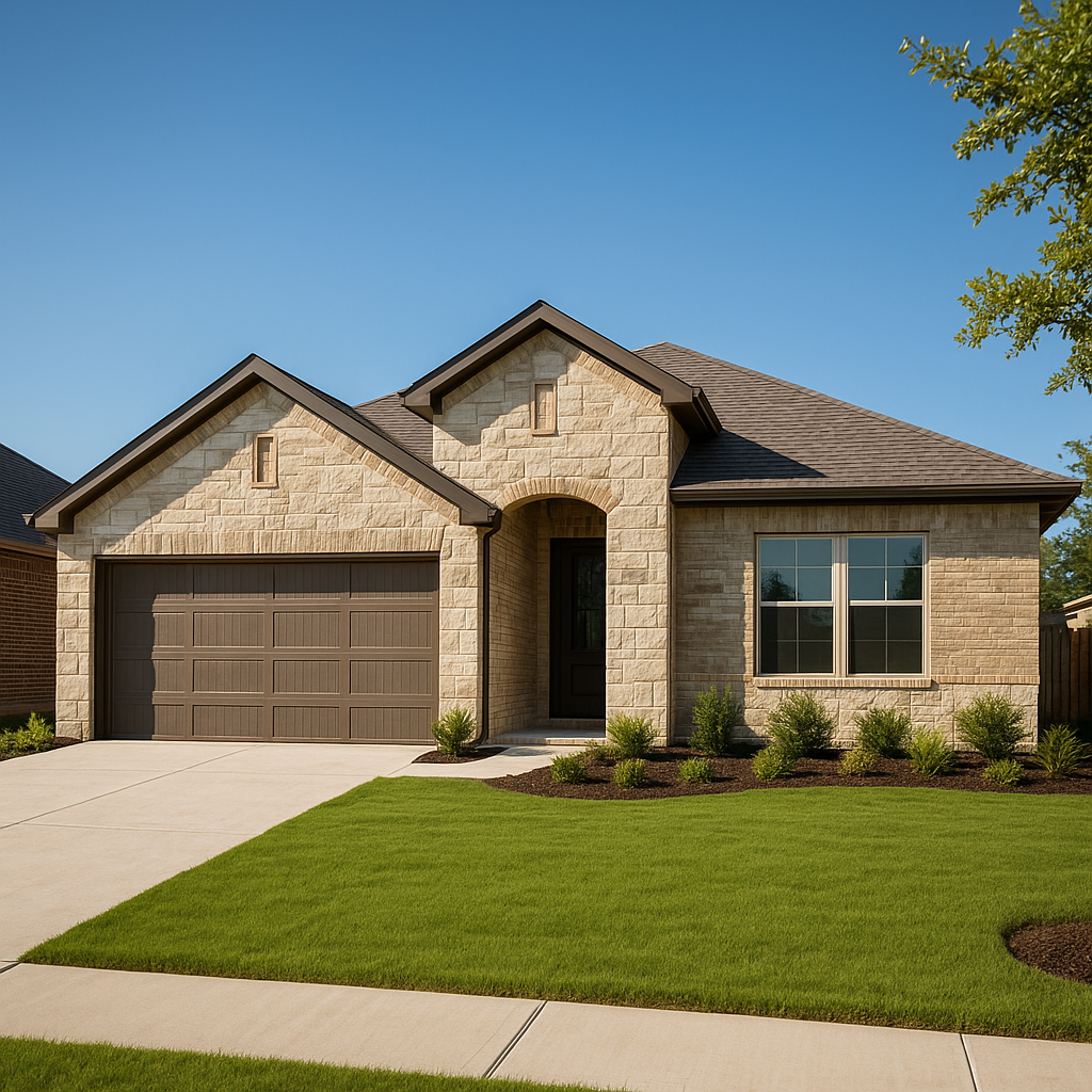 Suburban home in Denton TX for conventional loan purchase 2026