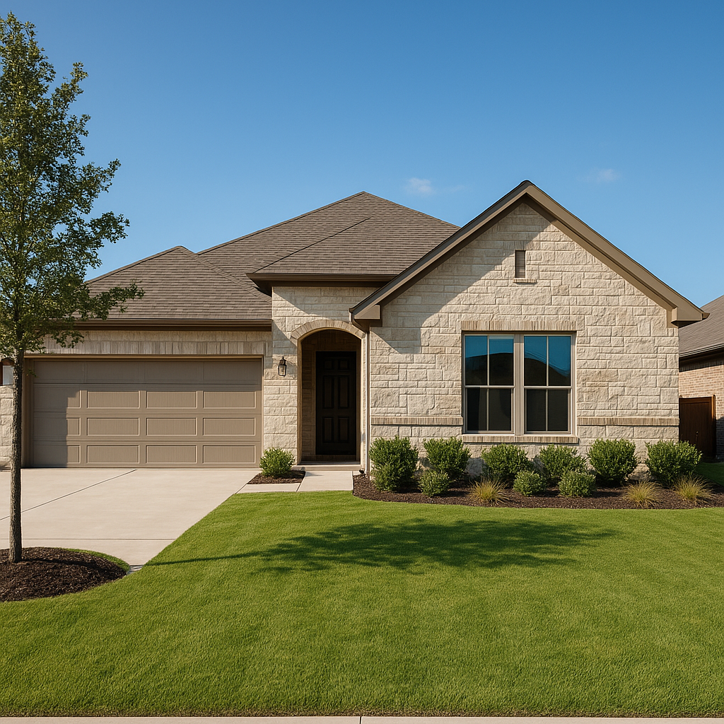 Upscale suburban home in Flower Mound TX for conventional loan purchase 2026