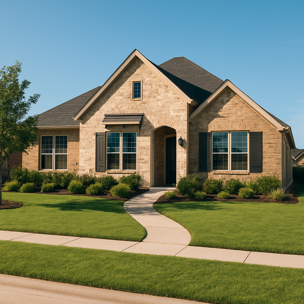 Upscale suburban home in Frisco TX for conventional loan purchase 2026