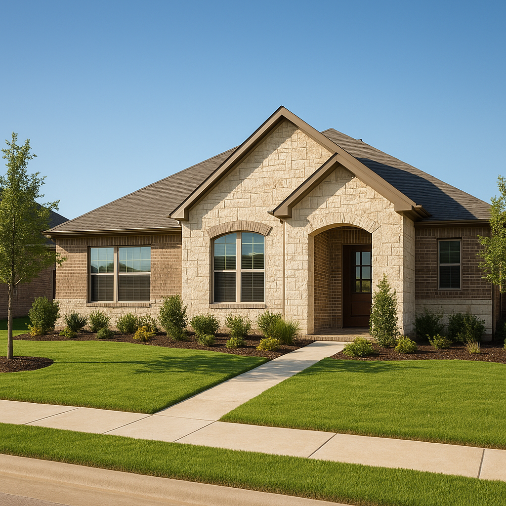 Suburban home in Lewisville TX for conventional loan purchase 2026