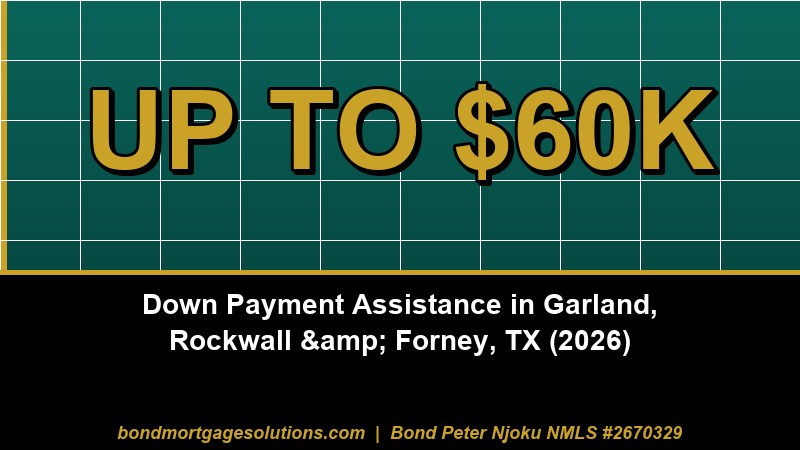 Down Payment Assistance in Garland, Rockwall amp Forney, TX 2026