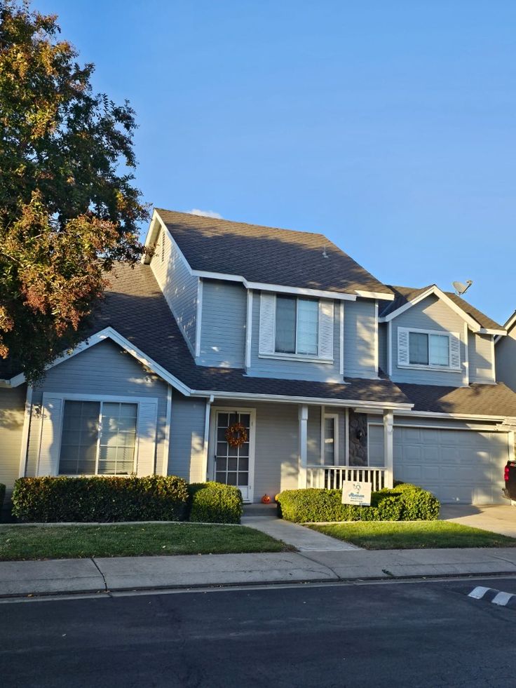 Two-story Texas home in a Rockwall-style neighborhood